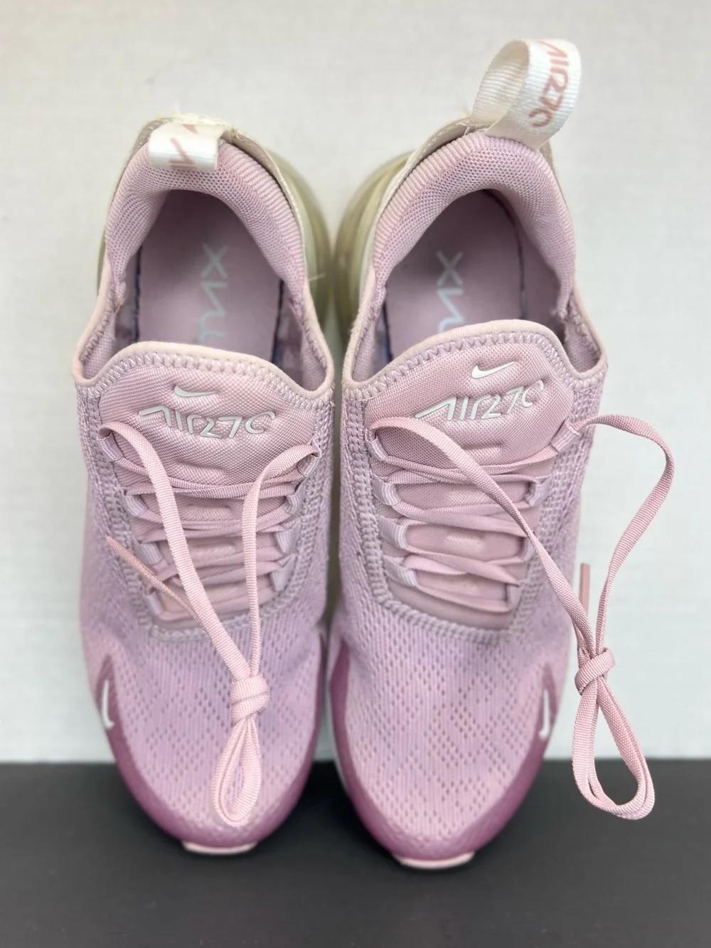 Nike Air Max 270 Womens Sz 8 Elemental Rose/Plum Chalk CI5779-500 Superb Cond!